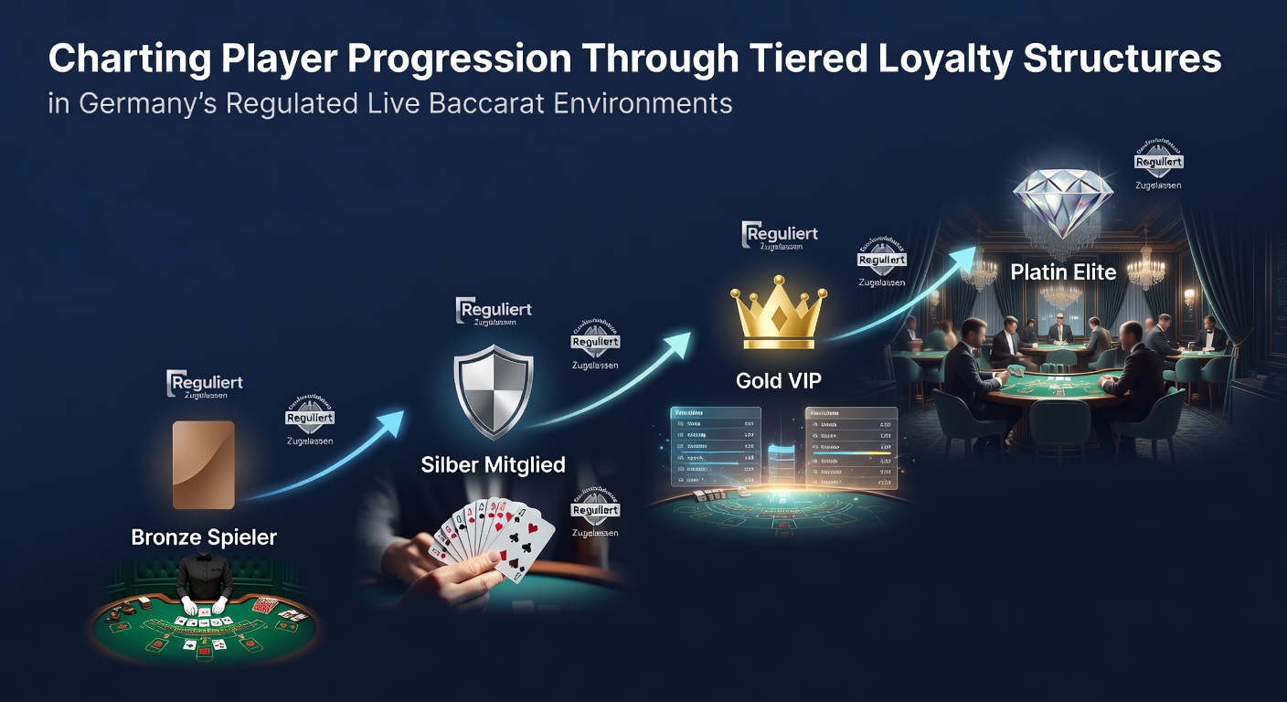 Übersicht über gestufte Treueprogramme in deutschen Live-Baccarat-Casinos mit Progressionstracks und Belohnungsstufen