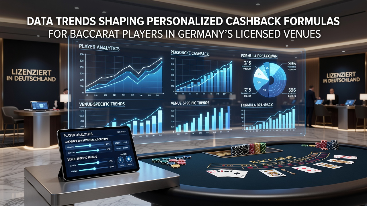 Datenvisualisierung zu Cashback-Formeln für Baccarat in deutschen Casinos