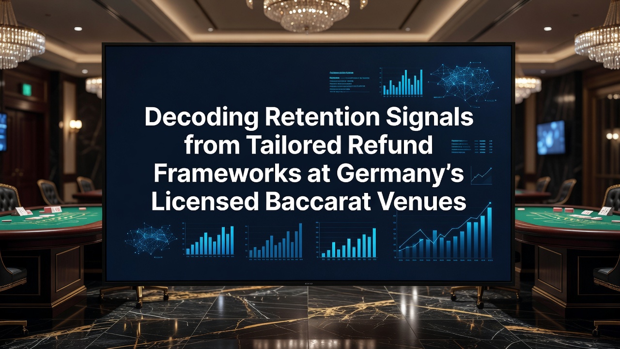 Detaillierte Ansicht eines Baccarat-Tisches in einem regulierten deutschen Casino mit Fokus auf Spielerinteraktionen und Rückerstattungsprozesse