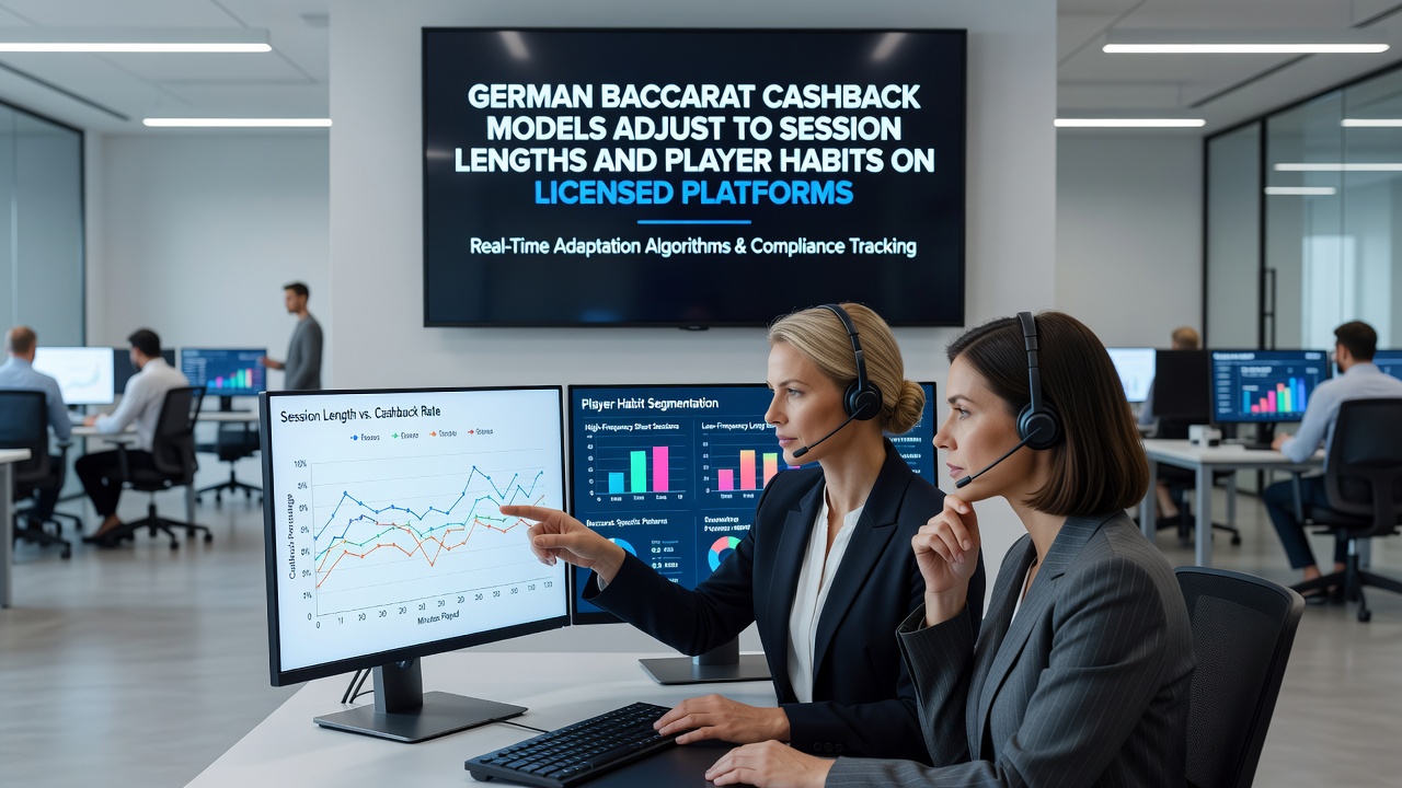Diagramme zu Sitzungsdauern und Cashback-Anpassungen