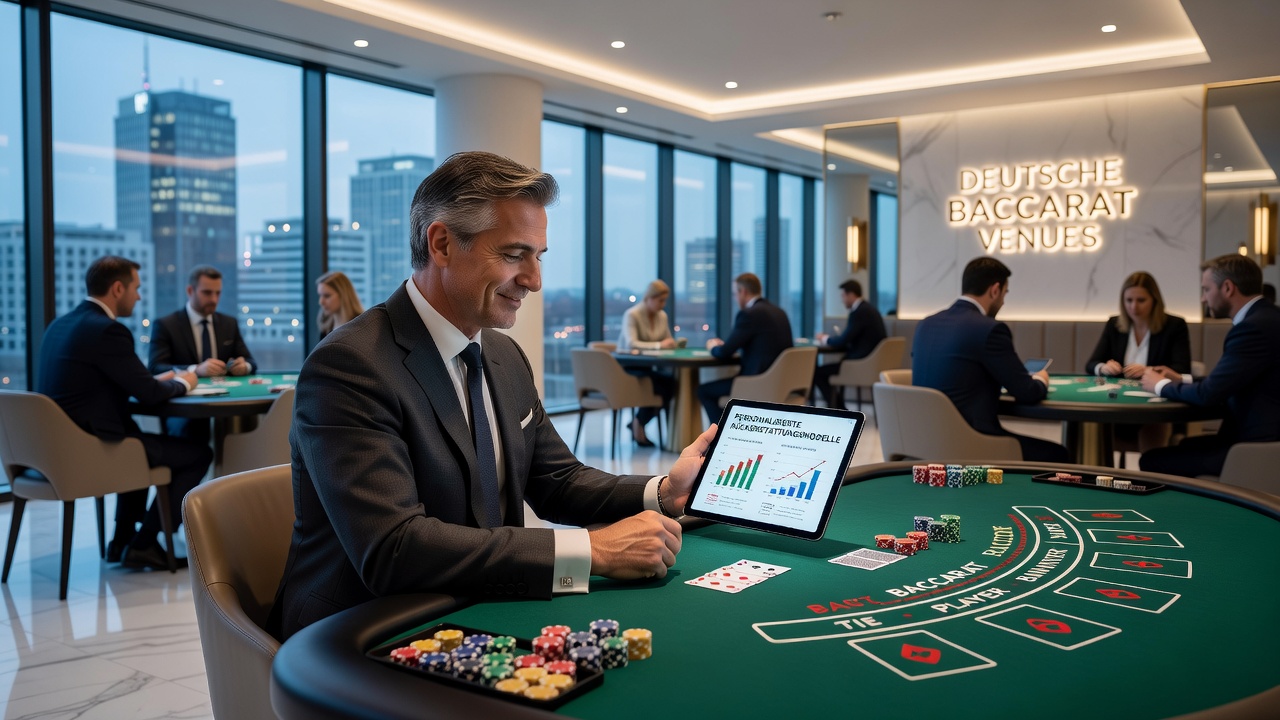 Datenvisualisierung von Sitzungsdauern und Rückerstattungseinflüssen in Baccarat-Venues