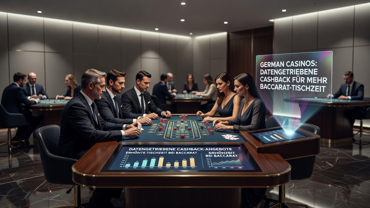 Datenanalyse-Dashboard für Cashback-Programme in einem Baccarat-Bereich