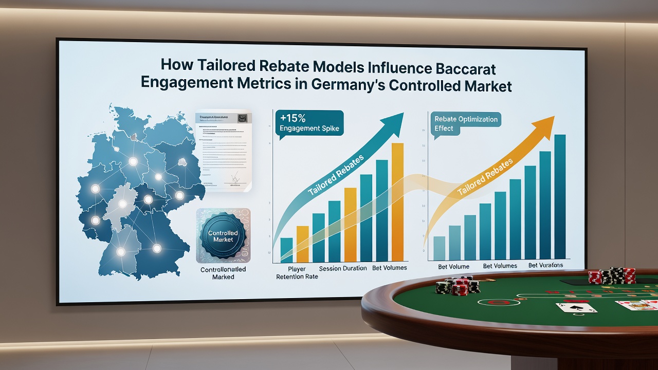 Diagramm illustriert Engagement-Metriken unter Einfluss von Rabattmodellen in regulierten Casinos